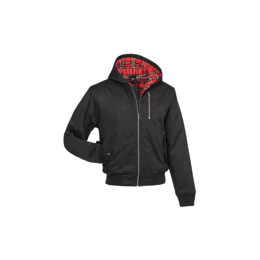 Brandit - Lord Canterbury Hooded Winter Jacket - Black